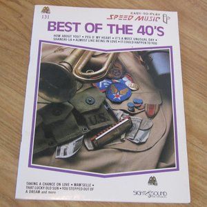 Best of the 40's  Easy-to-Play Speed Music  #131